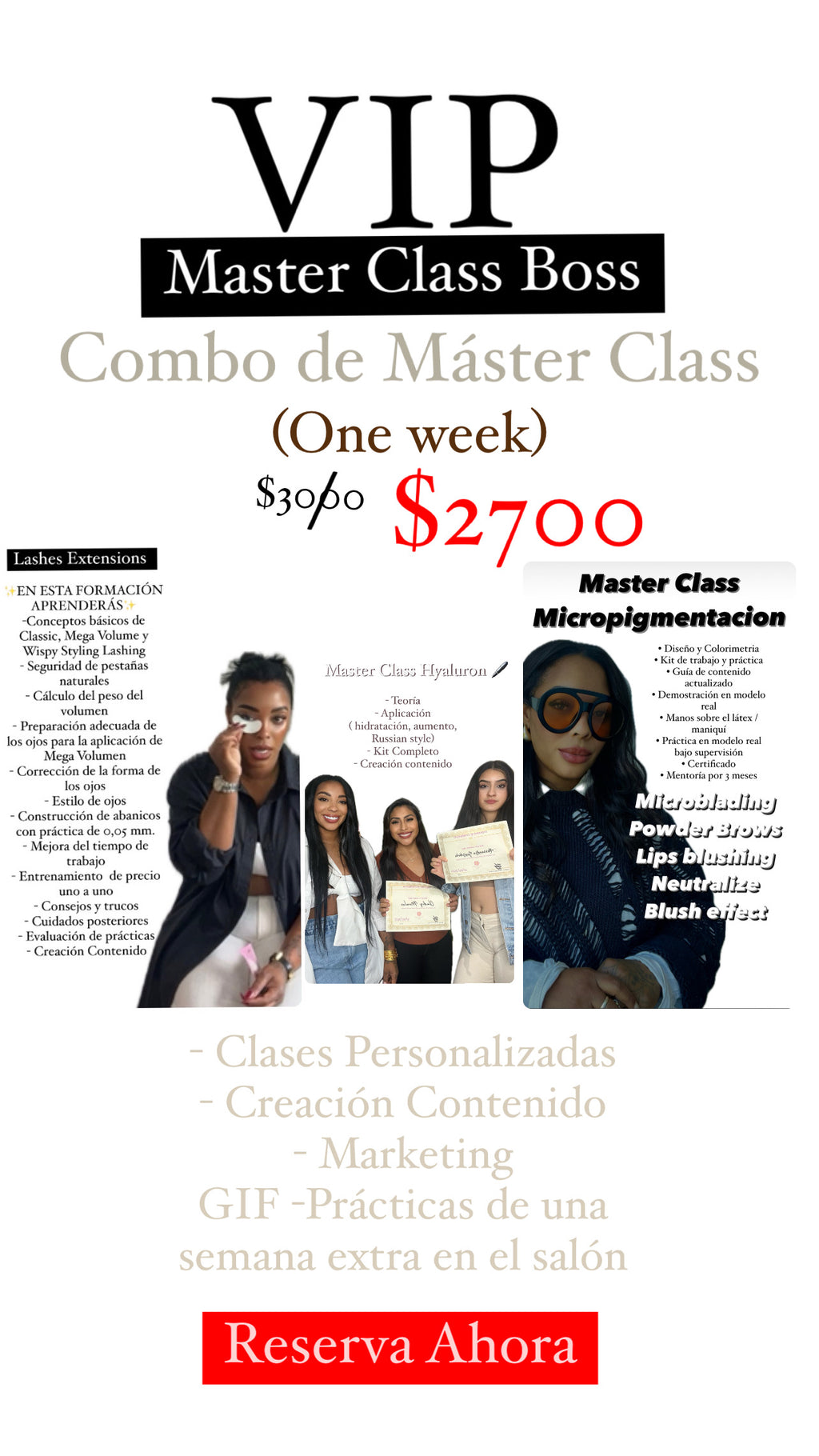 Master Class Bussines Owner